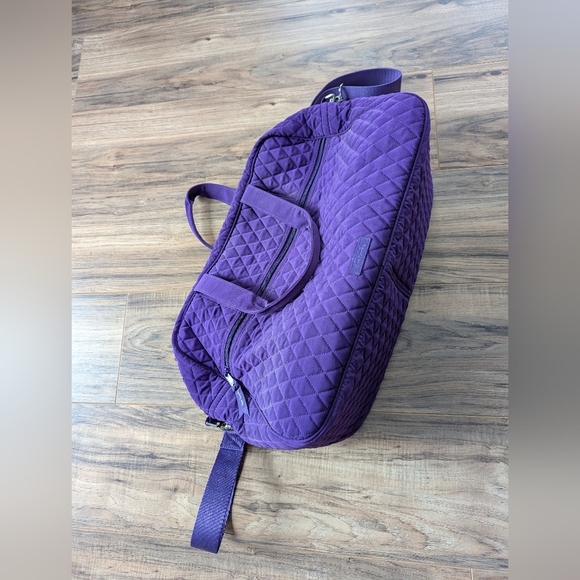Vera Bradley Handbags - Vera Bradley Weekender. Vera Bradley travel duffle bag with suitcase strap.